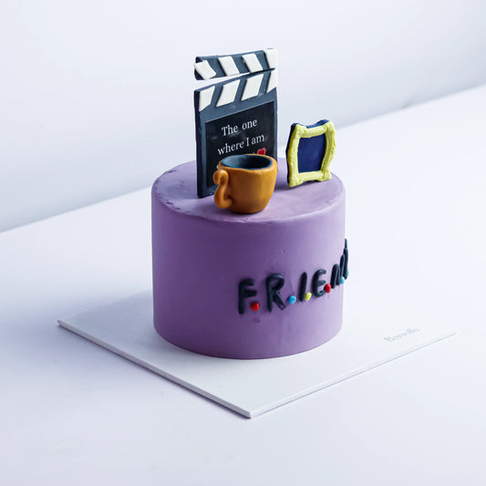 Friends Themed Birthday Cake