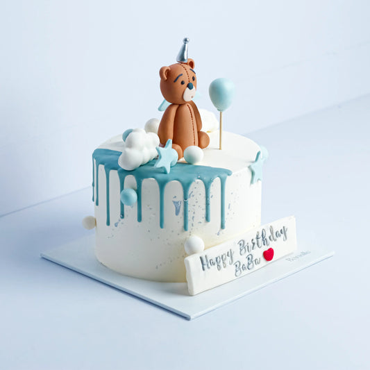 Baby Bear Birthday Cake