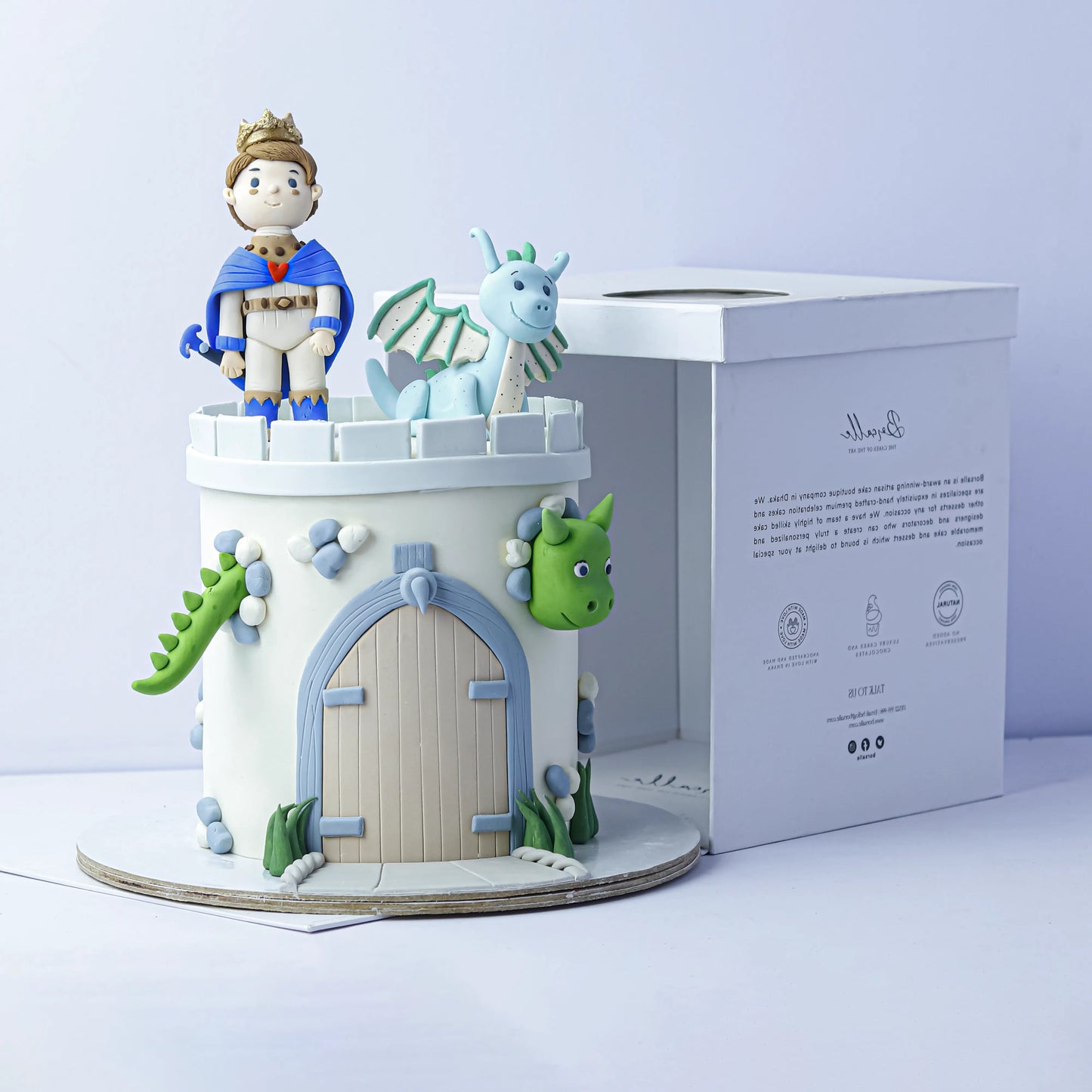 Prince and Dragon Cake