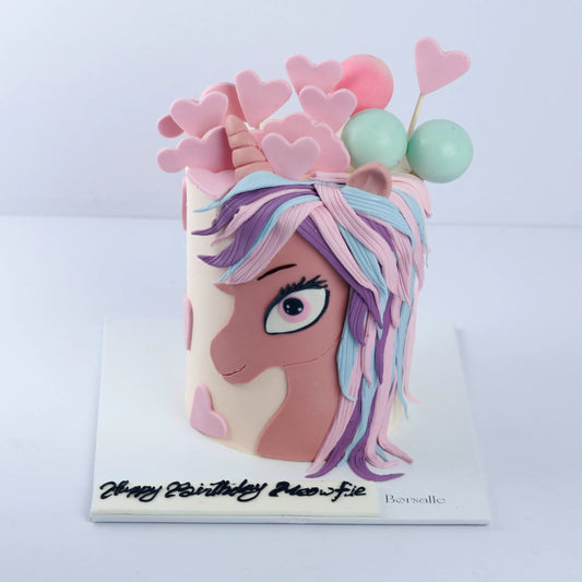 Little Pony Unicorn Cake