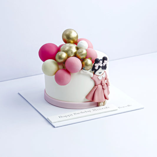 Little Girl Theme Cake