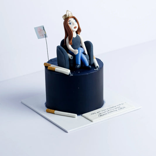 Smoking Queen Cake