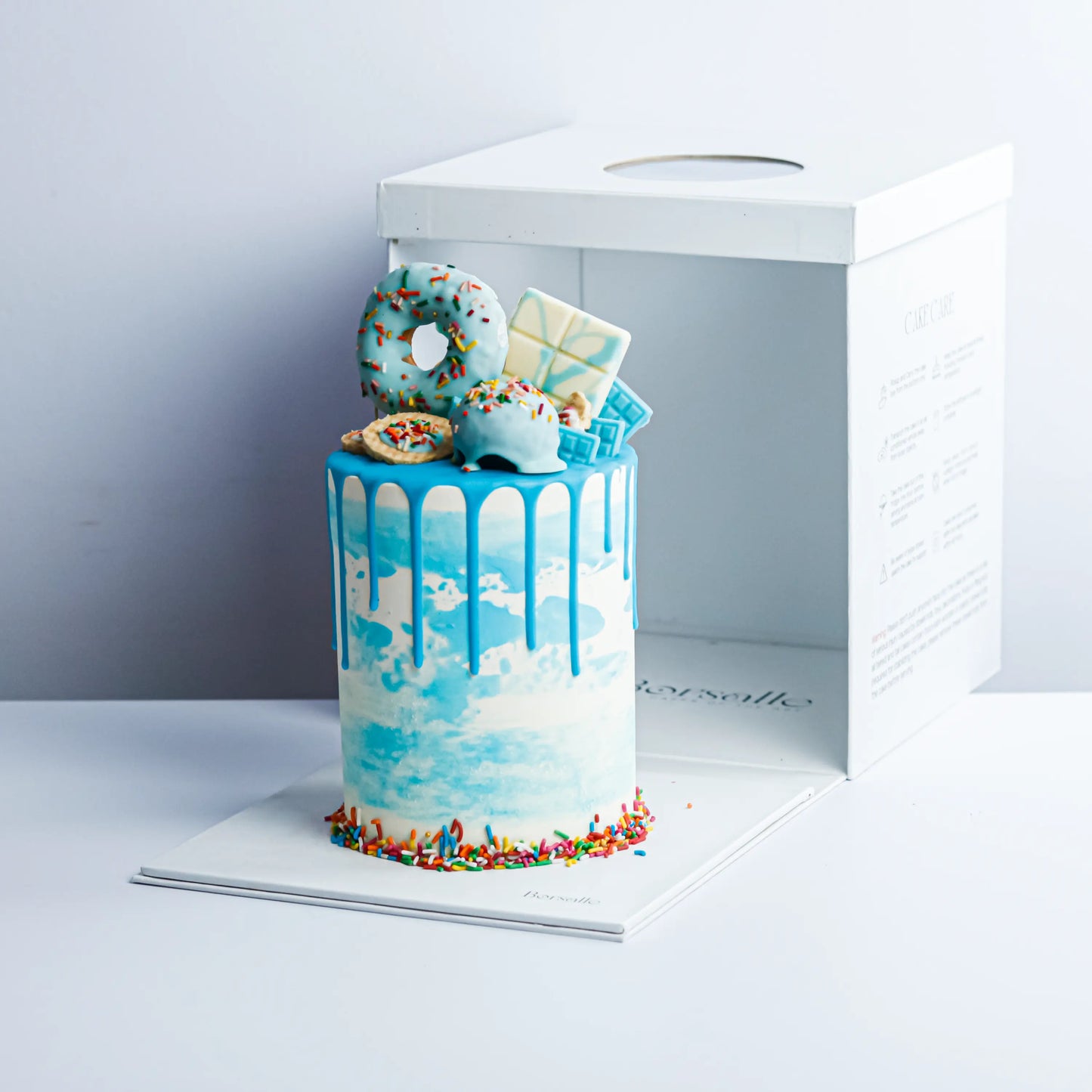 Death By Chocolate Blue cake