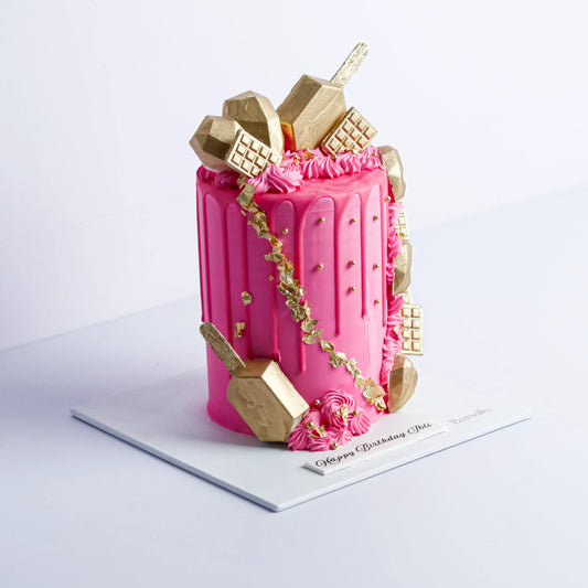 Glaze In Pink Cake
