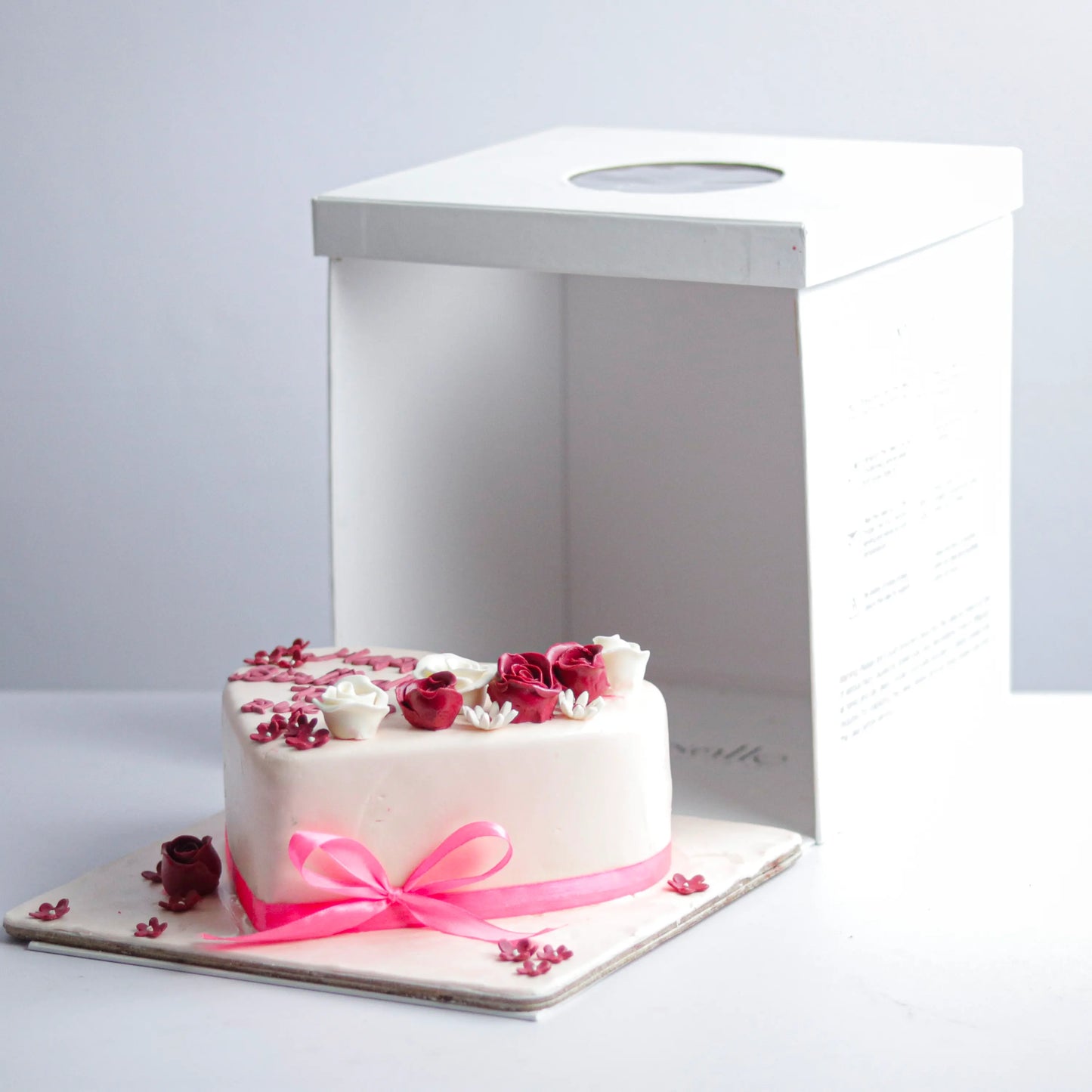 Heart Shaped Birthday Cake