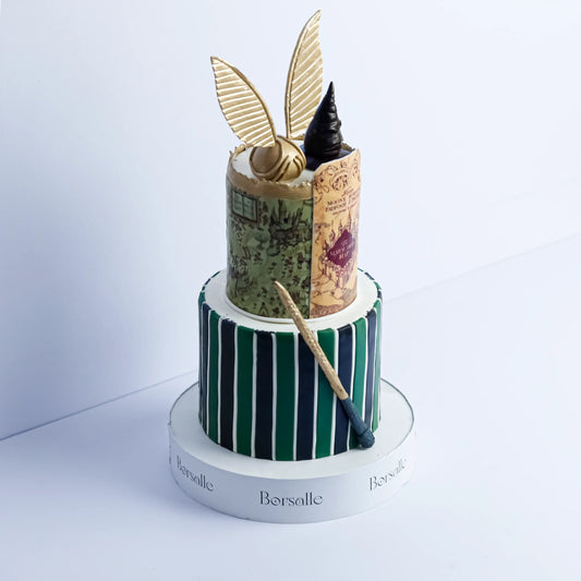 Two-Tier Harry Potter Magic Cake