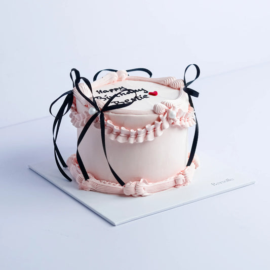 Peach Vintage Cake