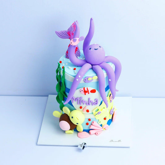 Sea Theme kid's Cake - Borsalle