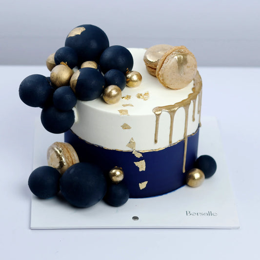 Black & White Celebration Cake