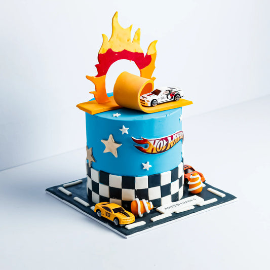 Hot Wheels Cake