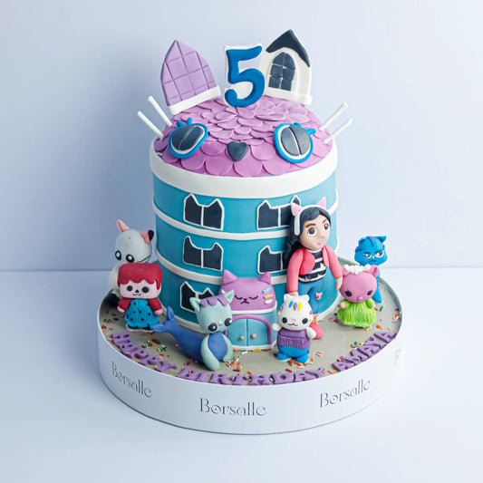 Gabby's Dollhouse Cake