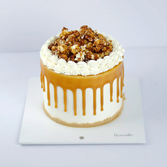 Caramel Popcorn Combo Cake