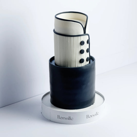 Two-Tier Chef Day Theme Cake