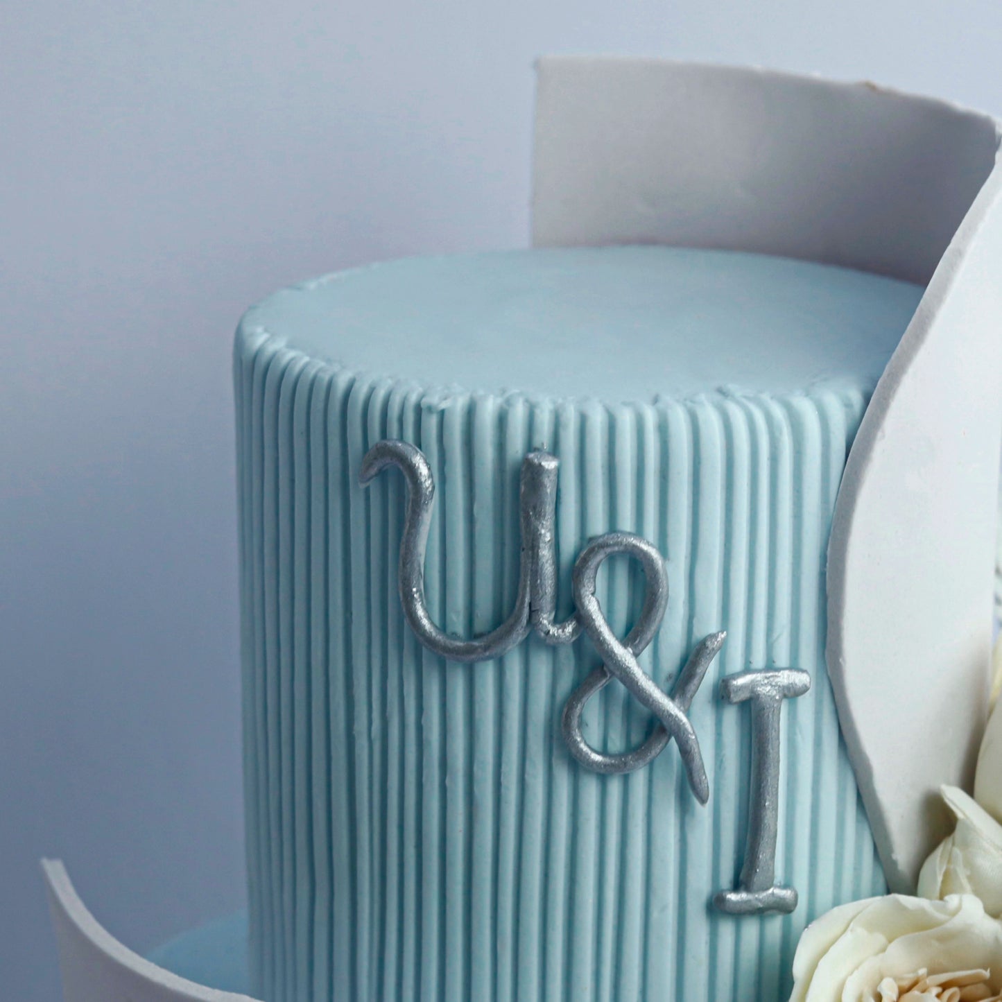 Two-Tier Marriage Anniversary Cake