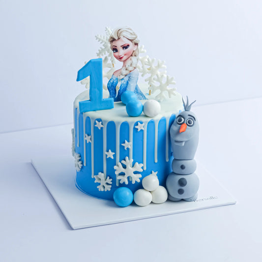 Frozen Theme Kids Cake