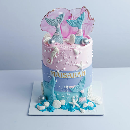 Mermaid's Birthday Cake
