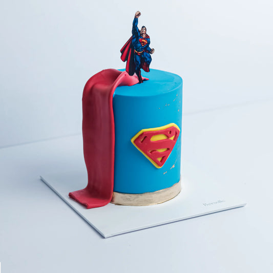 Super-Man's Birthday Cake