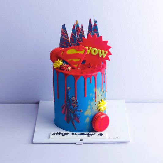 Superman Theme Cake