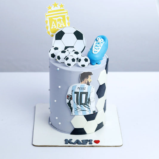 Messi's Magic Football Cake