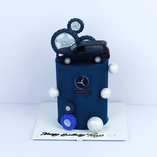 Mercedes Theme Cake