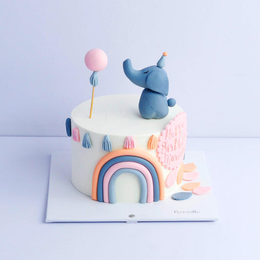 Baby Elephant Cake - Borsalle
