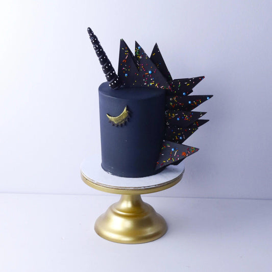 Black Unicorn Cake - Borsalle