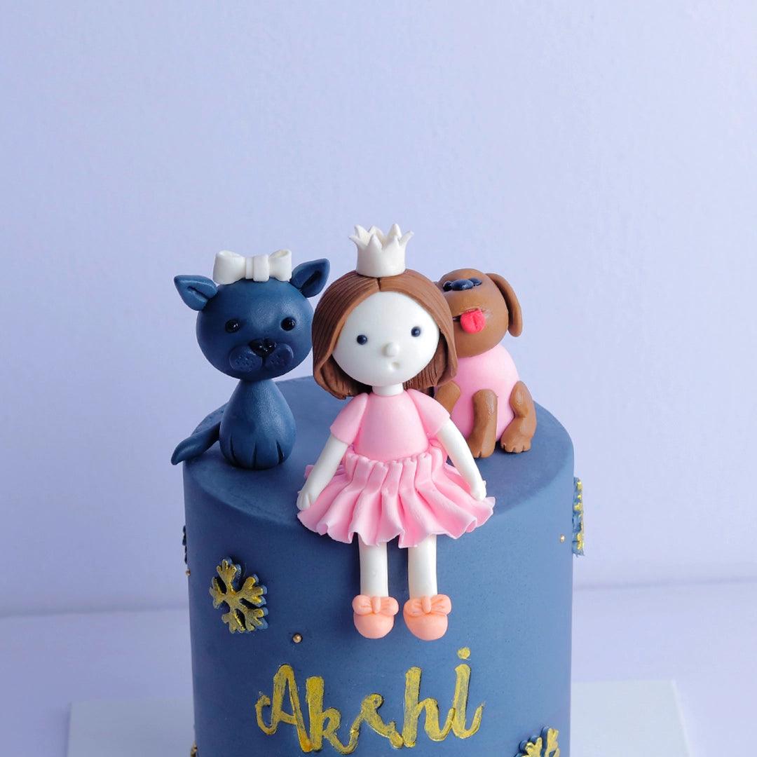Girl Birthday Cake - Borsalle