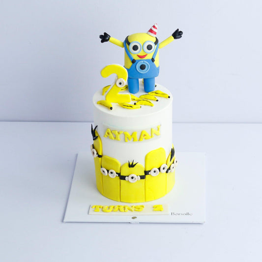 Minions Theme Cake - Borsalle