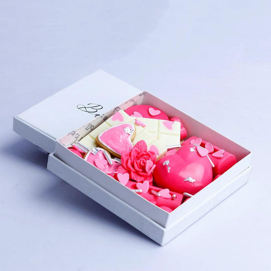 Pink Valentines Chocolate Box - Borsalle
