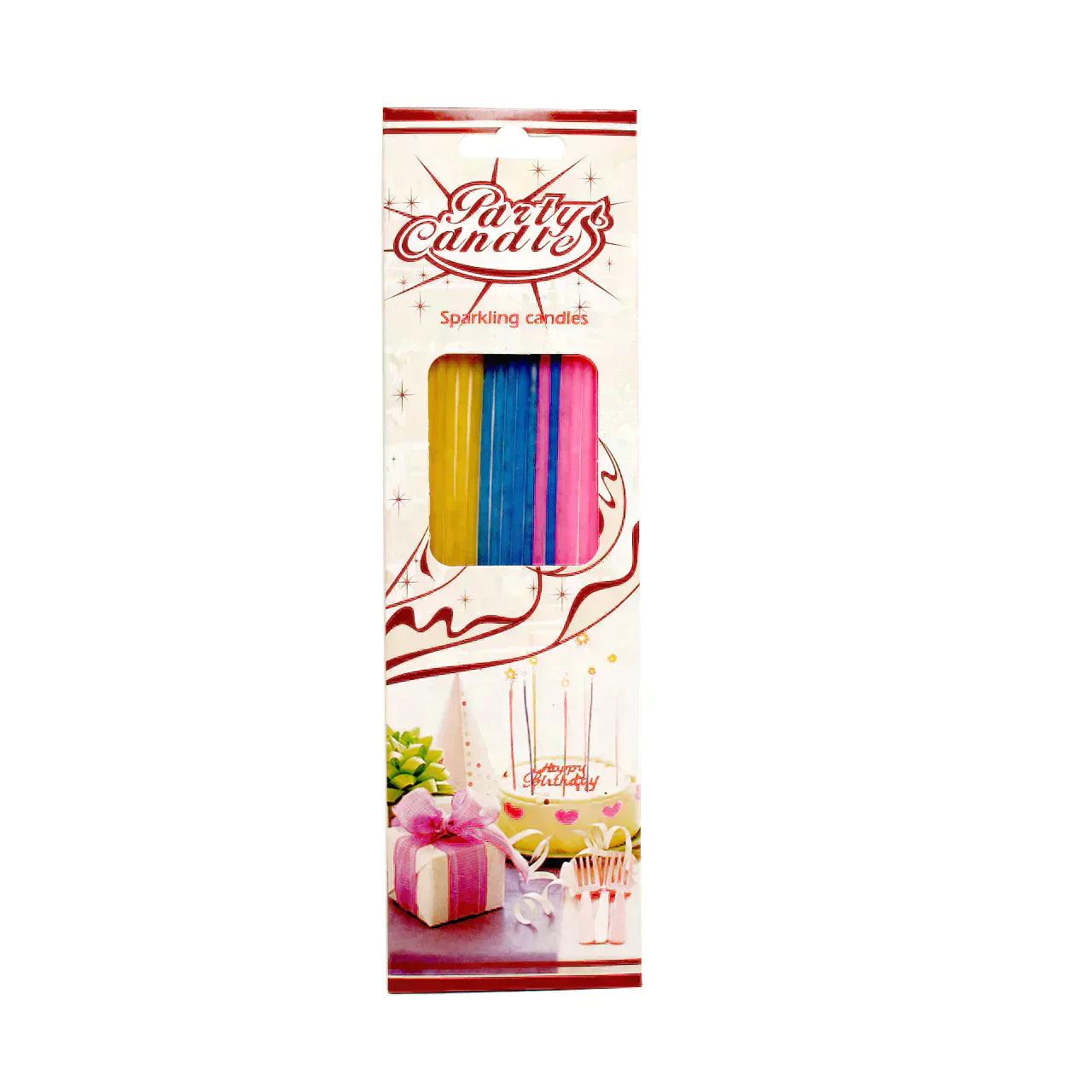 Thin Sparkler Birthday Candles - Borsalle