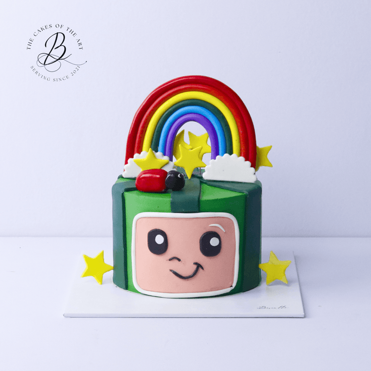 Cocomelon themed birthday cake - Borsalle