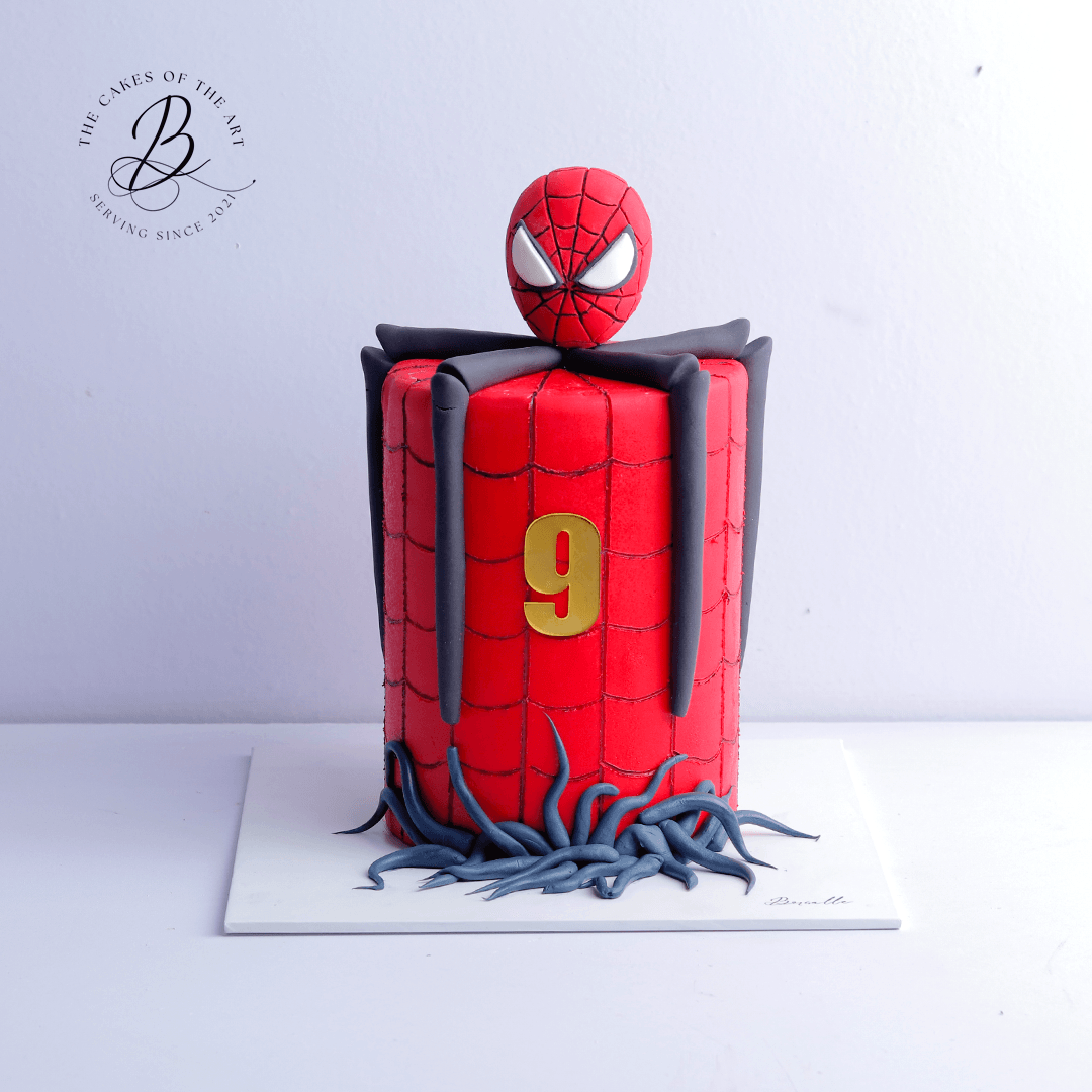 Spiderman Birthday Cake - Borsalle