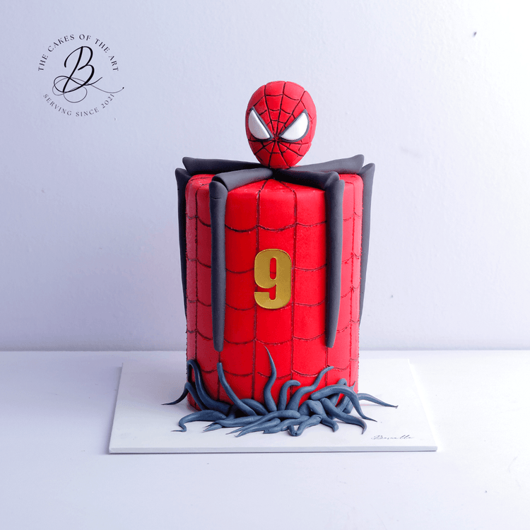 Spiderman Birthday Cake - Borsalle