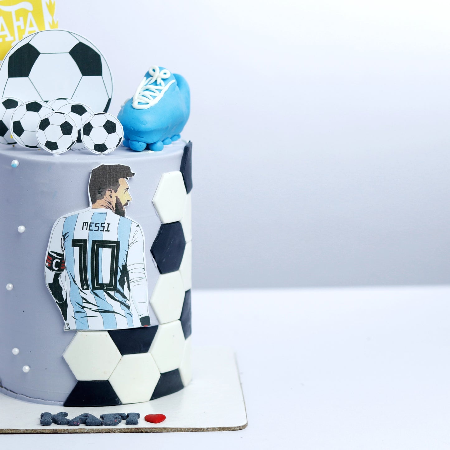 Messi's Magic Football Cake