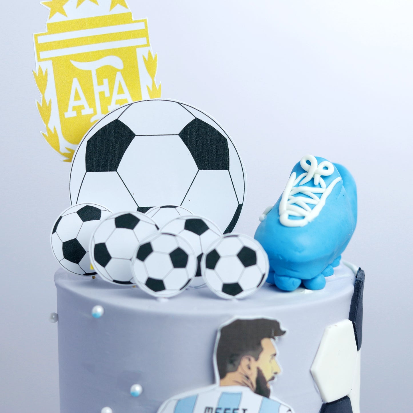 Messi's Magic Football Cake