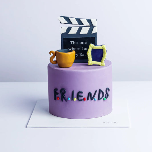Friends Themed Birthday Cake