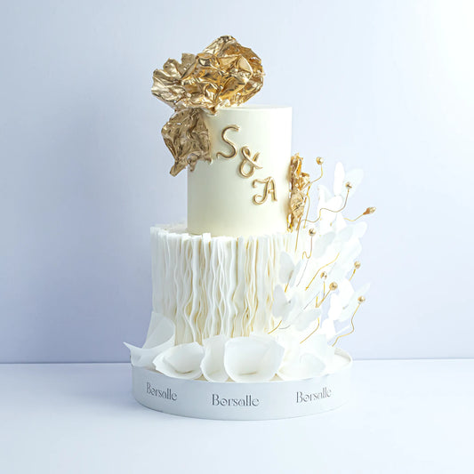Two-Tier Anniversary Cake