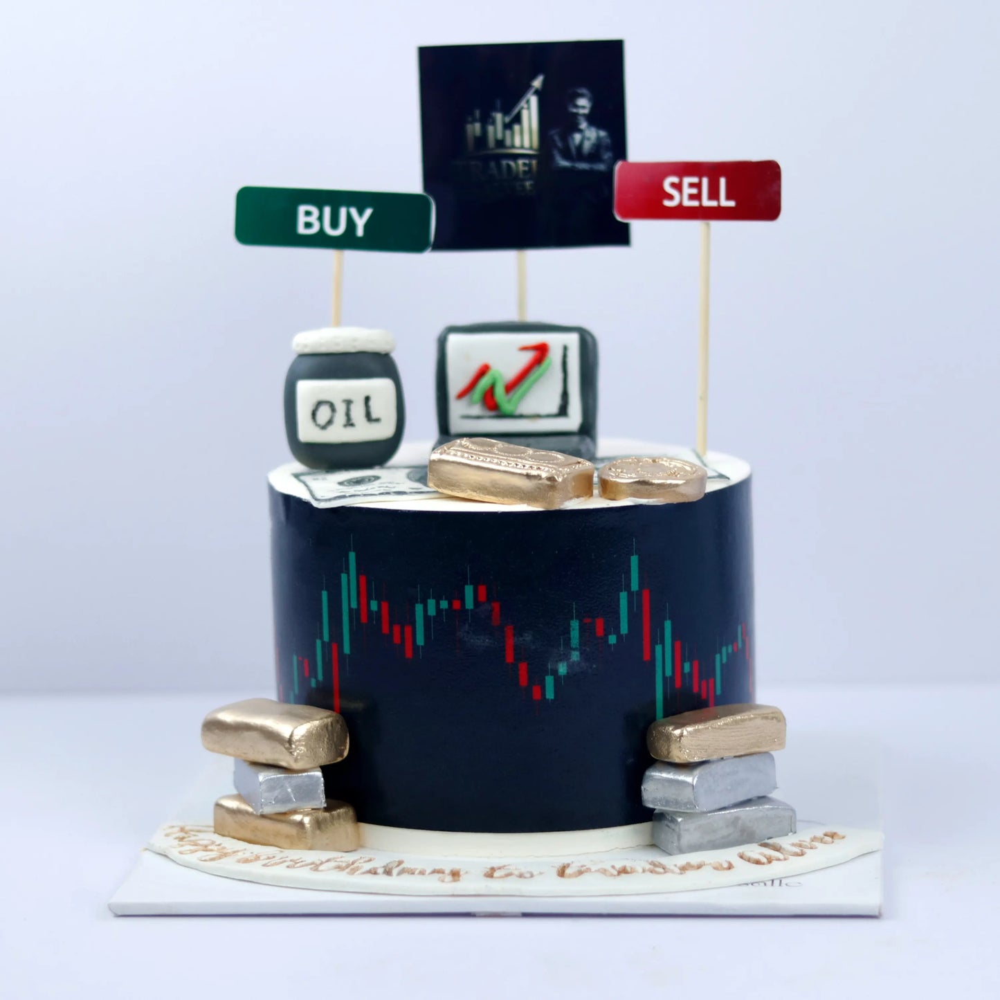 Digital Trading Theme Cake