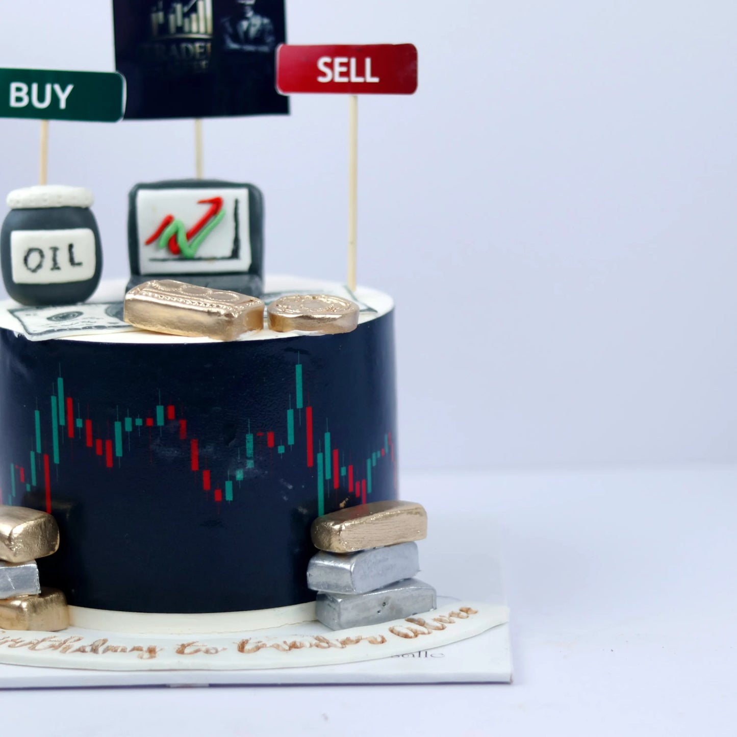 Digital Trading Theme Cake