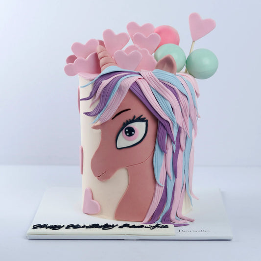 Little Pony Unicorn Cake