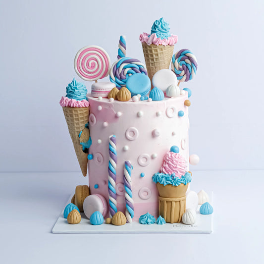 Candyland Ice-Cream Cake