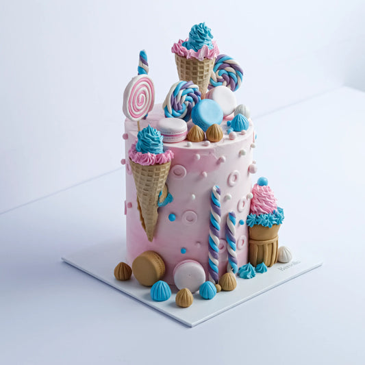 Candyland Ice-Cream Cake