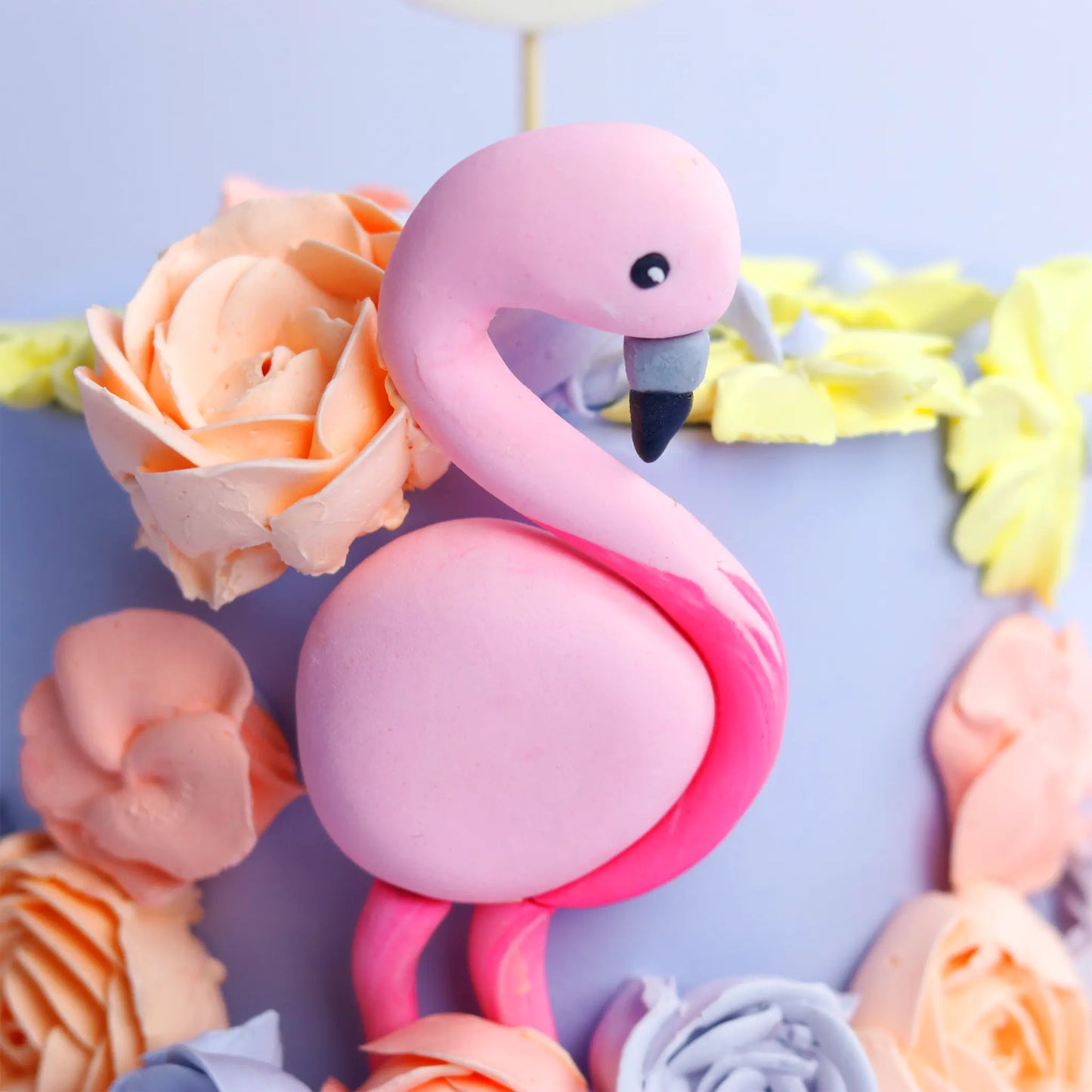 Flamingo Oasis Cake