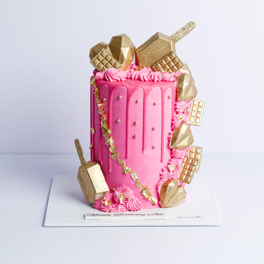 Glaze In Pink Cake