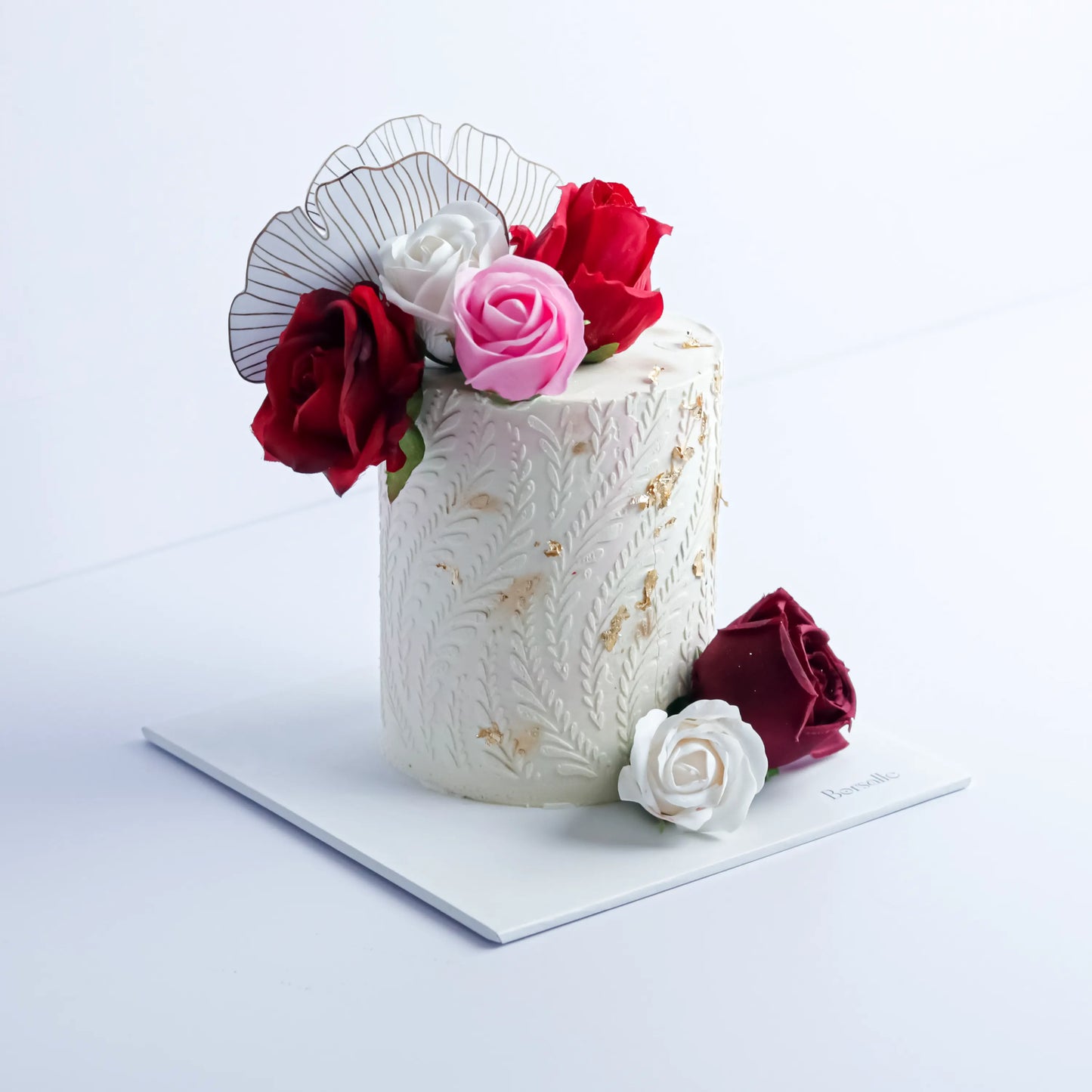 Mad Hatter Floral Cake