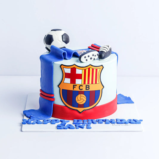 Barcelona Theme Cake