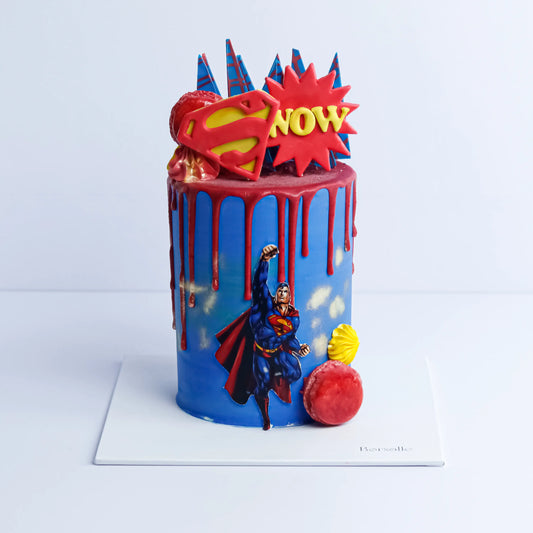 The Man Of Steel Cake