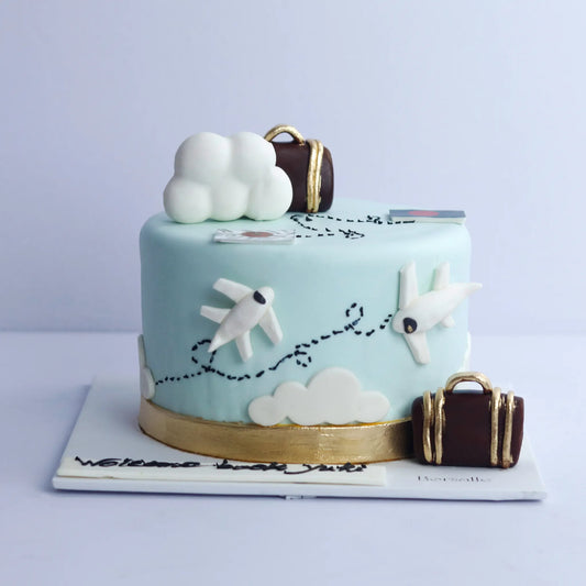 Travel To New Advanture Cake