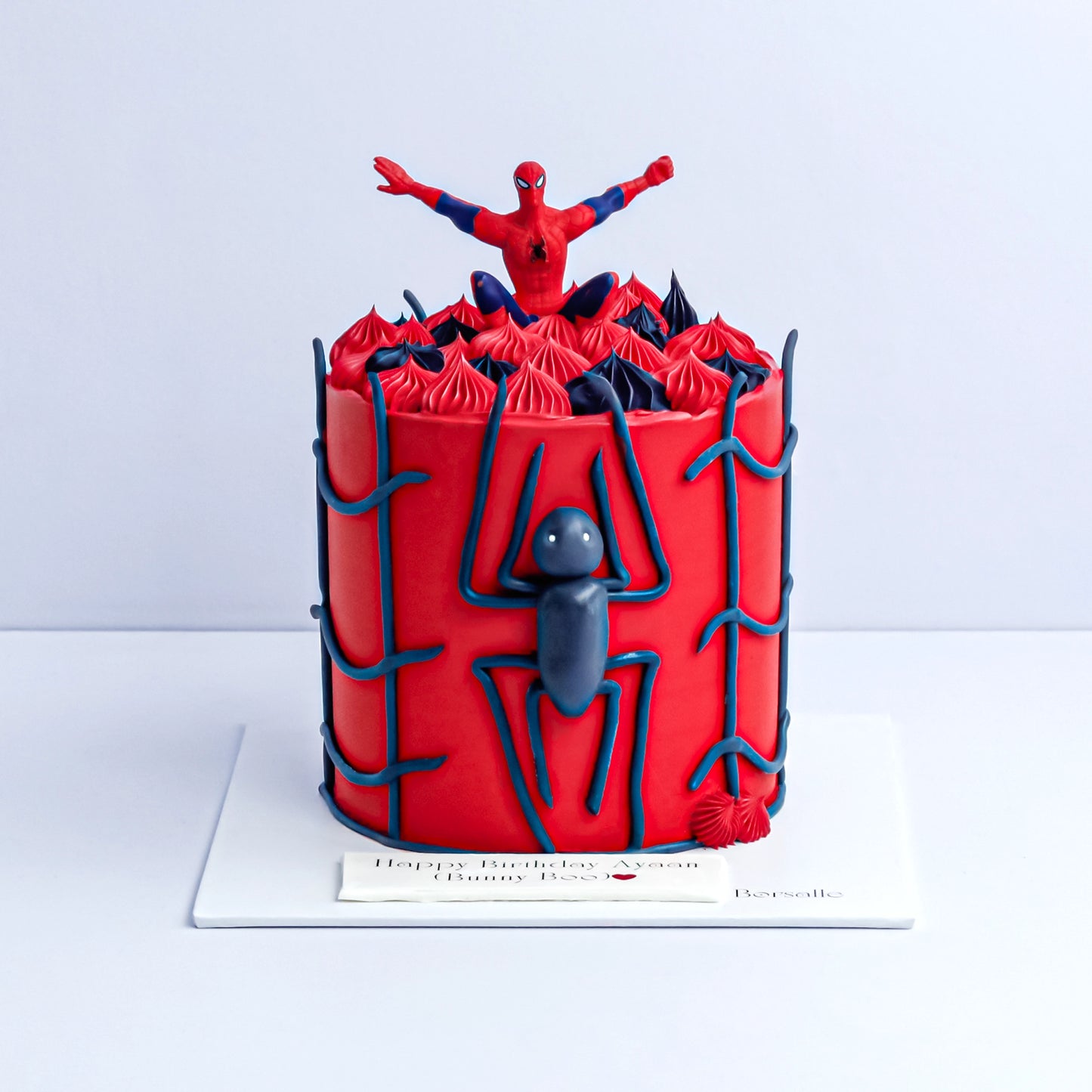 Spider-Man Theme Cake