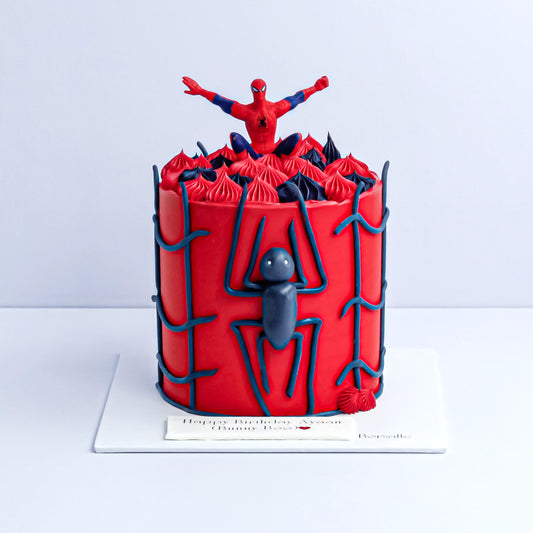 Spider-Man Theme Cake
